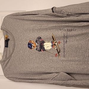 Polo Ralph Lauren Men’s Polo Ski Bear Long Sleeve T-shirt Size XXL New